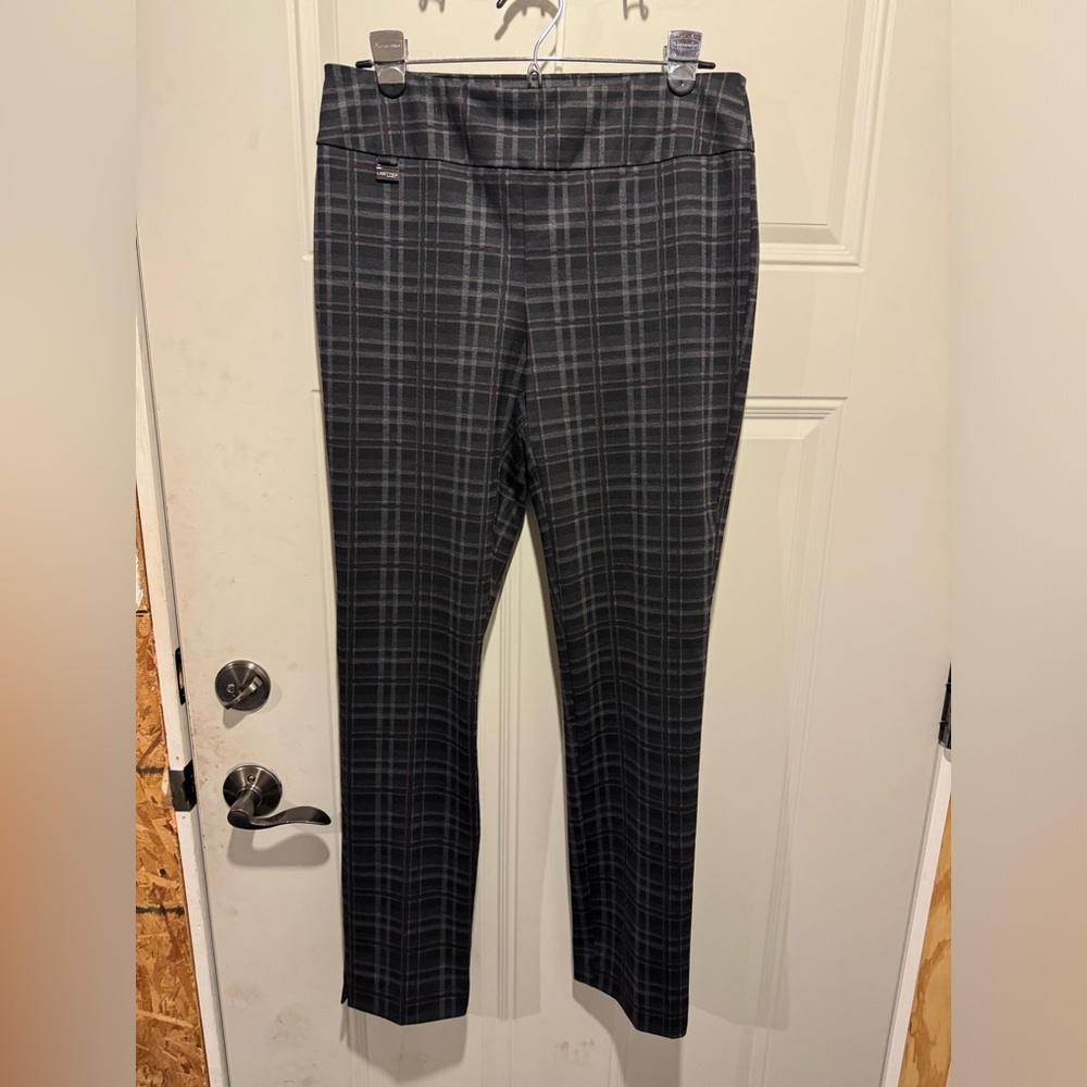 Plaid dress pants
